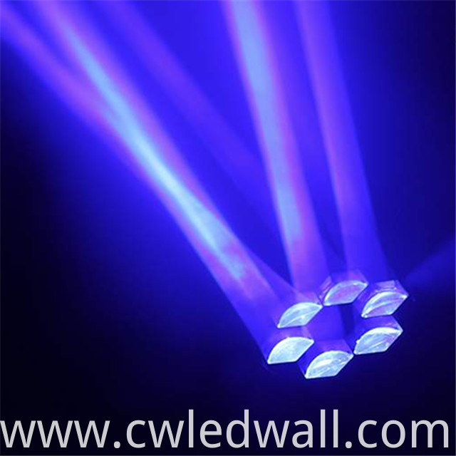 6×15W Mini Bee Eye Stage Lights effect display